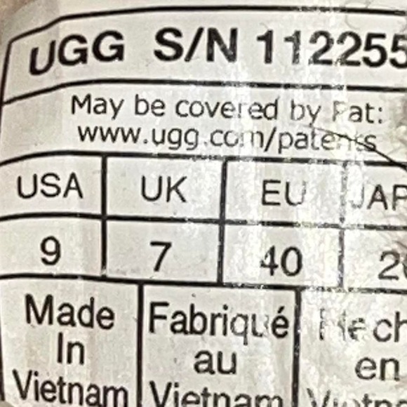 Ugg Tasman Platform Tan Women's 9 PLEASE READ DESCRIPTION - Picture 8 of 8